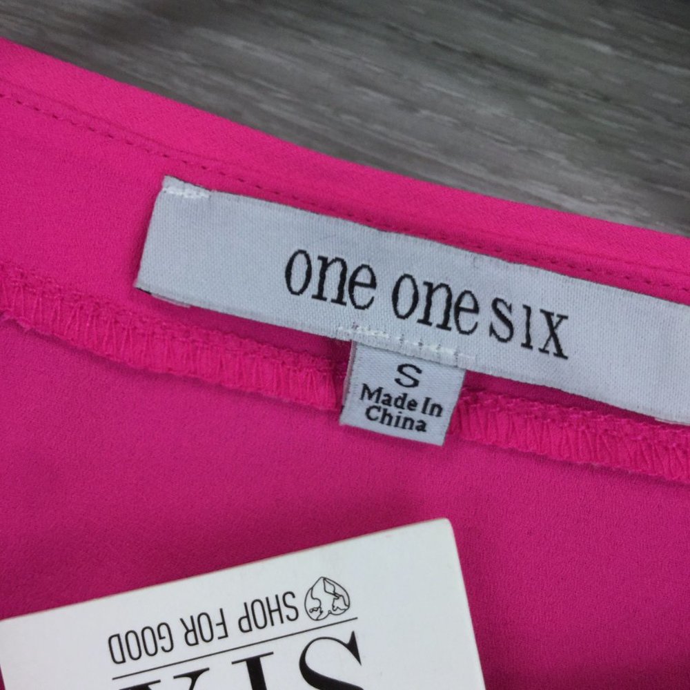 One One Six Waist Tie Wrap Style Mini Dress - Picture 3 of 5